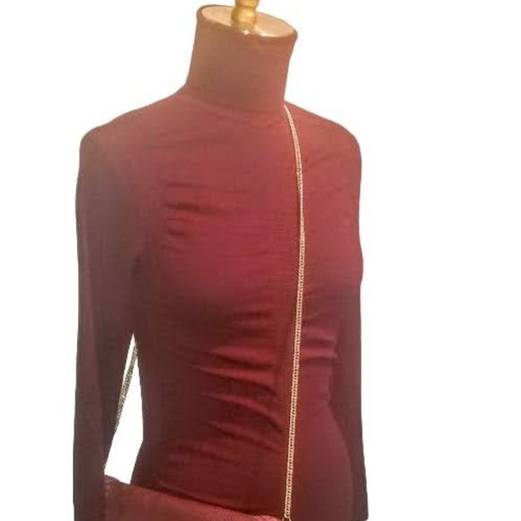 Joyce Leslie | Burgundy | Figure Fitting | Rouging | Size L - Picture 4 of 12